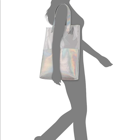 NWT 🌸 Ban.do Peekaboo Tote (White) - Picture 9 of 14